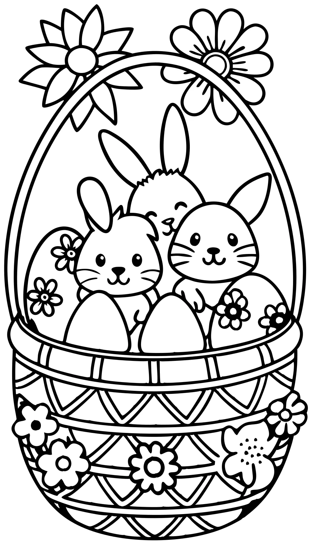 coloriages imprimables gratuits pour Pâques